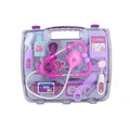Simulation Stethoscope Set Portable Medicine Box Child Doctor Role Playing Toy, Stethoscope Set (Purple), Stethoscope Set (Blue) Stethoscope Set (Purple) Purple