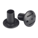 2 PCS Anti-puncture Plug Cap Alpenstock Support Bar Protective Case Anti-burst Tent Pole Plastic Helmet Default Title