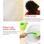 Cherry Shaped Toilet Brush Bathroom Creative Lovely Lavatory Brush Toilet Cleaning Kit, Red, Green – Non-slip