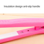 Mini Hair Straightener Ceramic Tourmaline Plates Curler
