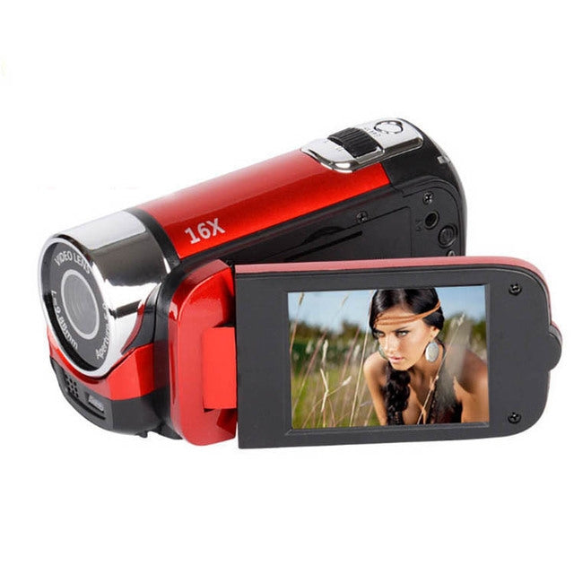 16X Digital Zoom HD 16 Million Pixel Home Travel DV Camera, US Plug – TPU