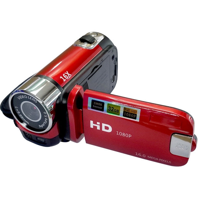 16X Digital Zoom HD 16 Million Pixel Home Travel DV Camera, US Plug – TPU