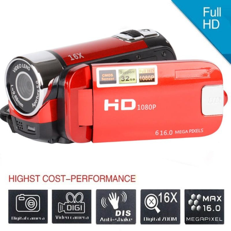16X Digital Zoom HD 16 Million Pixel Home Travel DV Camera, US Plug – TPU