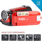 16X Digital Zoom HD 16 Million Pixel Home Travel DV Camera, US Plug – TPU
