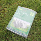 Emergency Simple Tent Outdoor Rescue Blanket First Aid Sunscreen Insulation Blanket, Silver, Orange – Waterproof