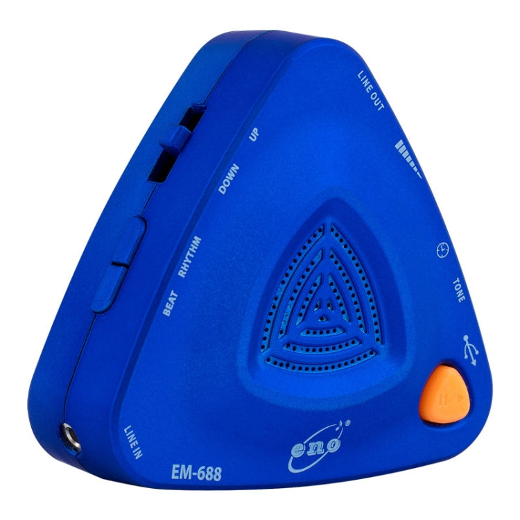 ENO EM-688 Electronic Vocal Rechargeable Metronome For Piano/Guitar/Drum/Guzheng/Violin, EM-688 (Black), EM-688 (Red), EM-688 (Blue) – Durable Build, Easy to Use EM-688 (Blue) Blue