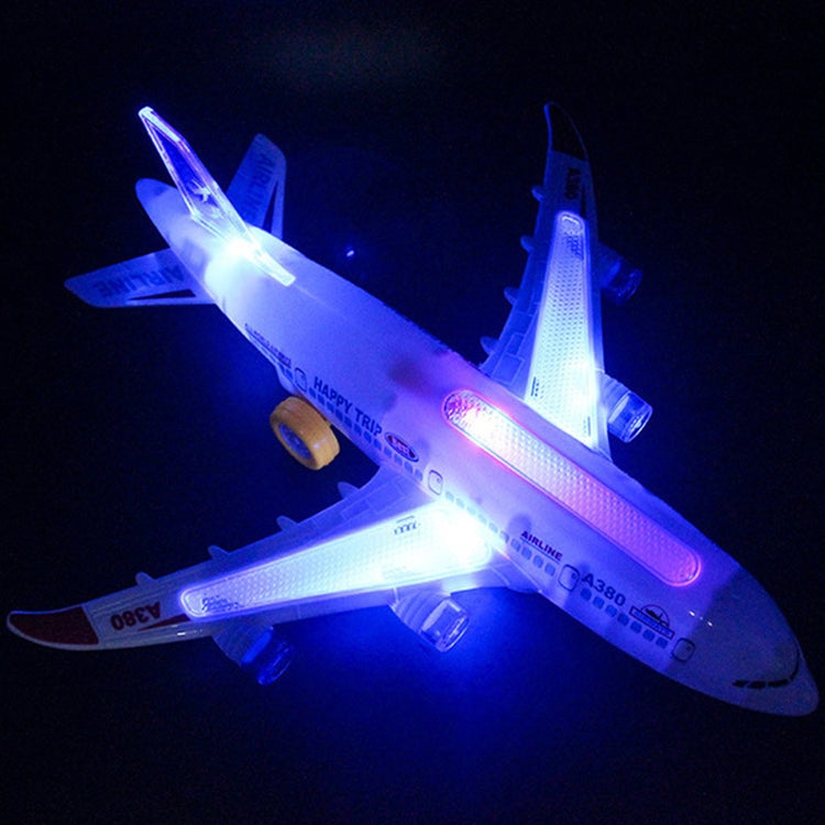 Model Airplane Toys Electric Flash Music Plane Kids Toy DIY Aircraft Gift Default Title