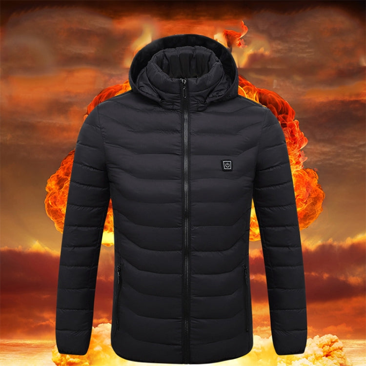 Winter Smart Electric Heating Hooded Jacket, XXXL, XXXXL, M, L, XL – Waterproof