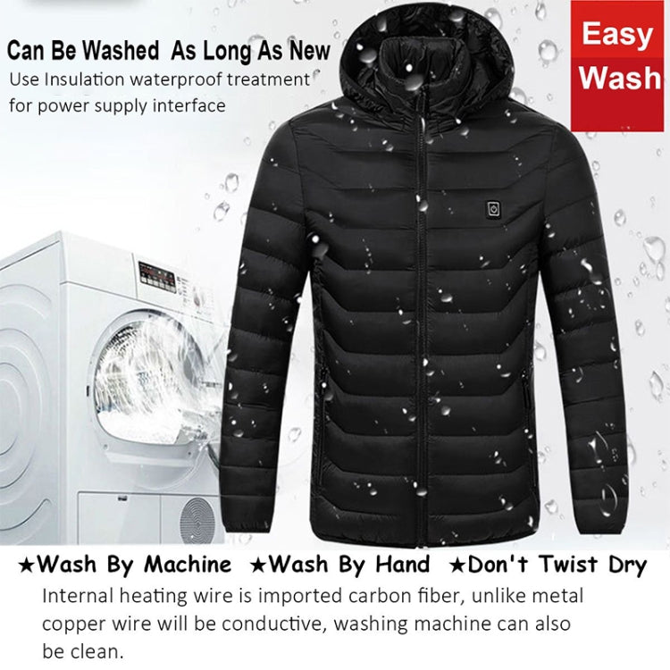 Winter Smart Electric Heating Hooded Jacket, XXXL, XXXXL, M, L, XL – Waterproof