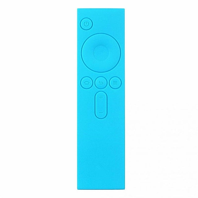 6 PCS Soft Silicone TPU Protective Case Remote Rubber Cover Case for Xiaomi Remote Control I Mi TV Box – TPU Blue