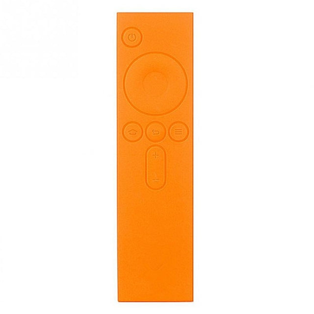 6 PCS Soft Silicone TPU Protective Case Remote Rubber Cover Case for Xiaomi Remote Control I Mi TV Box – TPU Orange