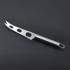 Stainless Steel Cheese Knife With Fork Tip Cheese Butter Knife Slicer Butter Pizza Cutter, Cheese Knife Cheese Knife