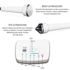 2 PCS Professional Ultrasonic Ladies Skin Care Whitening Freckle Anti-aging Beauty Facial Machine
