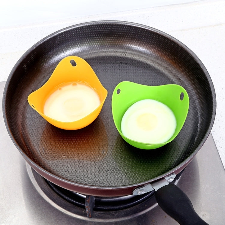 Silicone Egg Cooker Egg Bracket Kitchen Tools Pancake Cookware Bakeware Steam Eggs Plate Tray, Red, 4 pieces of steamed egg – Durable Build, Easy to Use