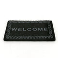 Handmade Simulation Doll House Accessories Welcome Pad Floor Mat Model Black