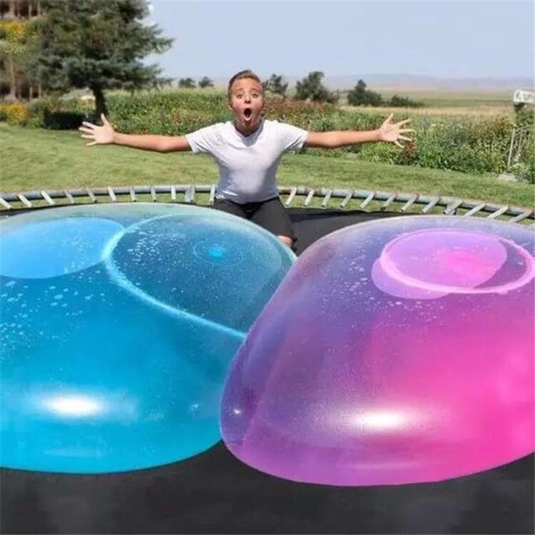 Bubble Ball TPR Blowing Balloon Racket Ball Toy, Small, Middle, Large, Extra Large