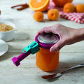 Creative Silicone Zipper Can Opener Multi-functional Non-slip Screwdriver Canned Bottle Opener, Opener 5 Opener 5