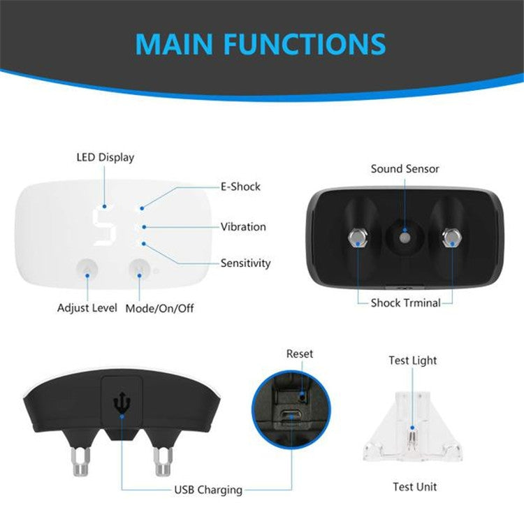 Touch Bark Stop Dog Training Device Anti-dog Barking Pet Supplies, Touch Bark Stop – Waterproof