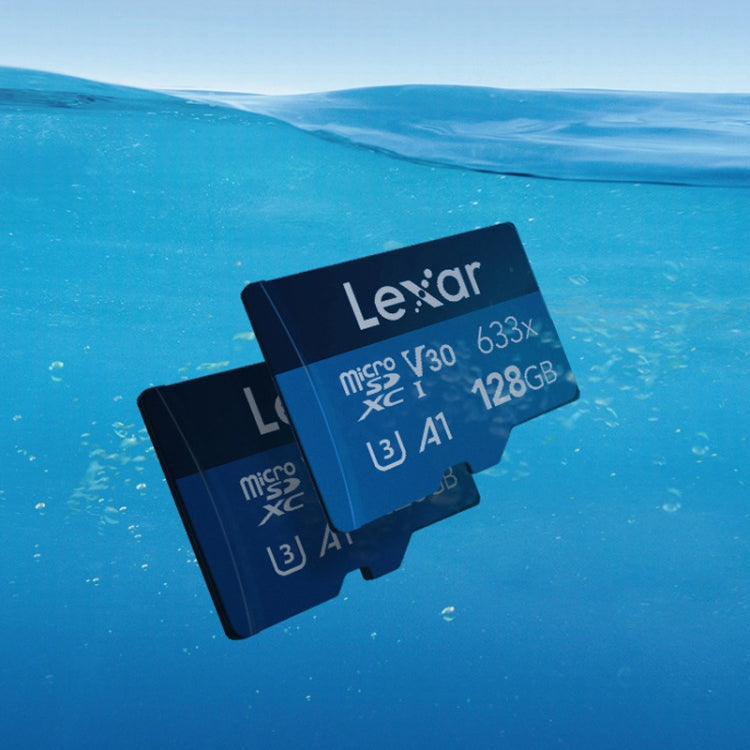 Lexar 633x 128GB High-speed Driving Recorder Dedicated TF Card Mobile Phone Memory Card, 128GB – Shockproof, Waterproof