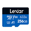 Lexar 633x 256GB High-speed Mobile Phone Camera Memory TF Card Switch Expansion Driving Recorder Dedicated Storage Flash Memory Card, 256GB – Shockproof, Waterproof 256GB