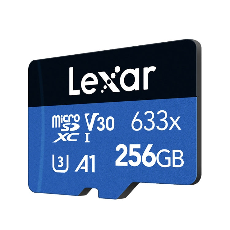 Lexar 633x 256GB High-speed Mobile Phone Camera Memory TF Card Switch Expansion Driving Recorder Dedicated Storage Flash Memory Card, 256GB – Shockproof, Waterproof
