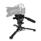 YUNTENG VCT-288RM SLR Camera Monopod Camera Support Foot Hydraulic Head Professional Photography Stand, Max Height: 1.48m, VCT-288RM