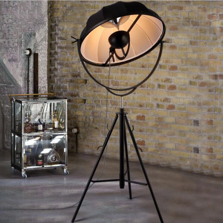 Satellite Studio Tripod Floor Lamp Living Room Bedroom , CN Plug, S, L S Black