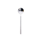 Mini Accessories Coffee Spoon Kitchen Dessertspoon Dining Round Shape Coffee Stainless Steel Home, 13cm, 15cm, 17cm 15cm Silver