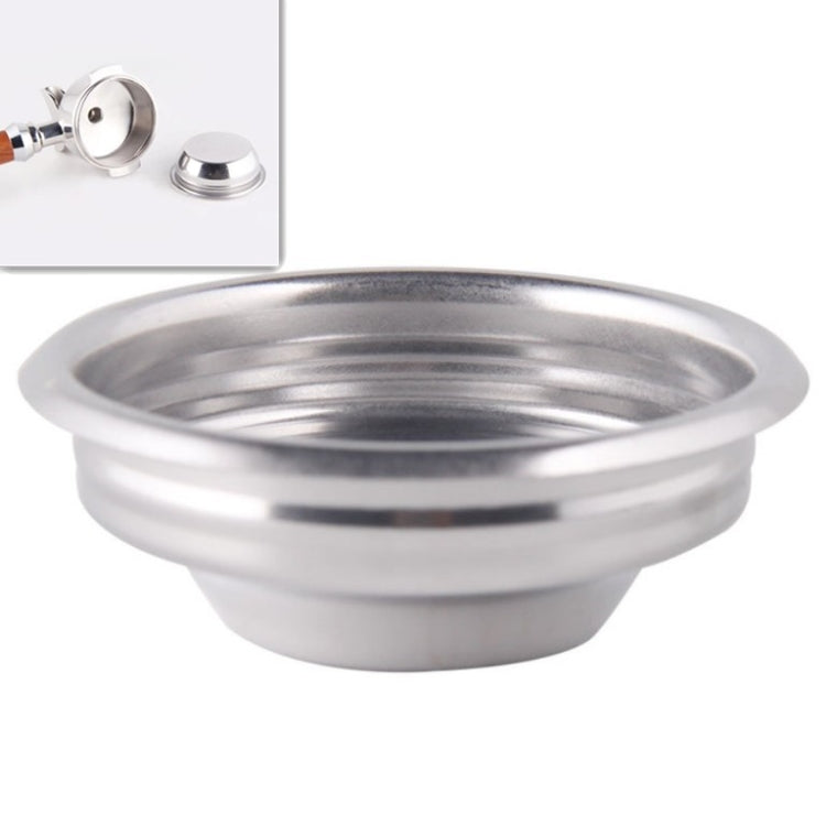 Semi-automatic Coffee Machine Stainless Steel Powder Bowl Brewing Head Filter Bottomless Handle Filter, Single Cup 58mm Universal Single Cup 58mm Universal