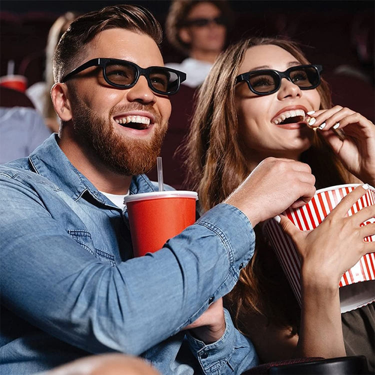 3D Film Special Polarized Glasses, Non-flash Stereo 3D Glasses, 1pc – Durable Build, Easy to Use