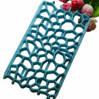 2 PCS Cake Fondant Tool Heart Shaped Diamond Texture Plaid Overpass Quyi Seal Printing Mould