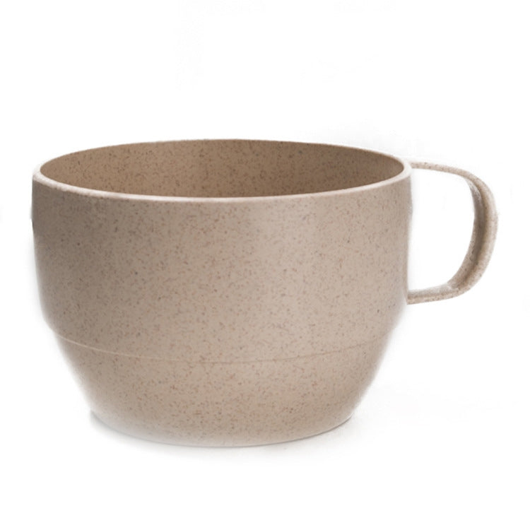 Wheat Straw Coffee Cup Tea Milk Breakfast Cups Beige