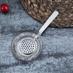 Stainless Steel Bartender Ice Filter Ice Trap Cocktail Strainer, Stainless Steel, Rose Gold, Gold, Black Stainless Steel