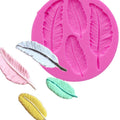 Feather Silicone Mold Fondant Cake Chocolate Decoration Mold, Feather Shape Feather Shape