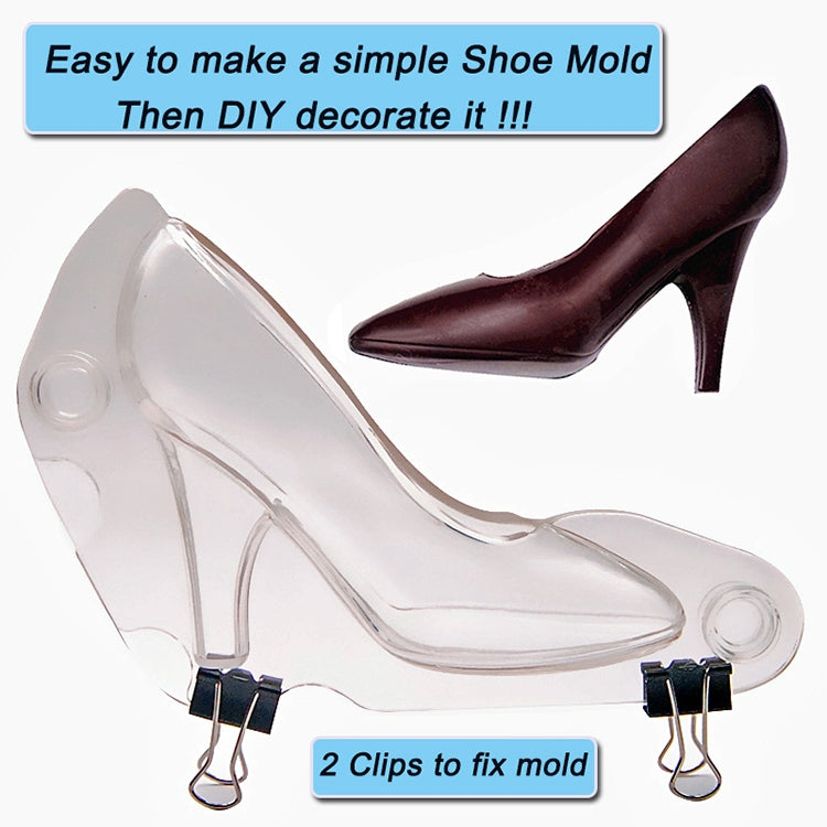 3D Chocolate Mold Fondant Cake Ladies High Heel Mold – Durable Build, Easy to Use