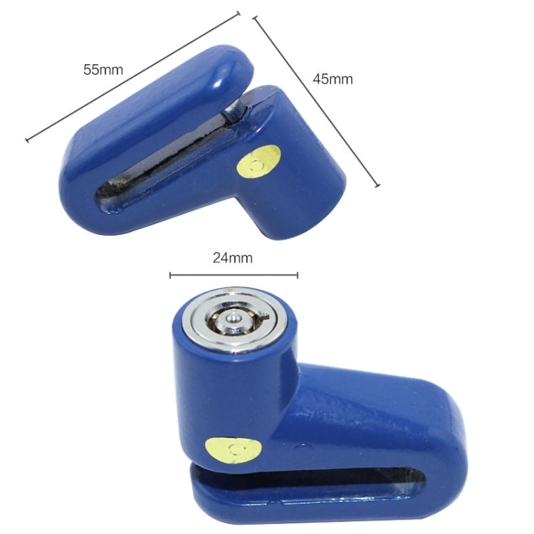 Heavy Duty Motorcycle Moped Scooter Disk Brake Rotor Anti-theft Security Lock