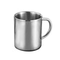 Double Wall Stainless Steel Coffee Mug Portable Termo Cup Travel Tumbler Coffee Jug Milk Tea Beer Cups Double Office Water Mugs, 220ML, 300ML, 400ML 220ML