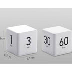 LED Magic Cube Time Manager Kitchen Timer, 15-20-30-60
