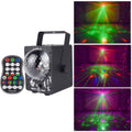 18W 60 Kinds of Pattern Crystal Magic Ball Laser Lights Household LED Colorful Starry Sky Projection Lights Voice-activated Stage Lights, US Plug, UK Plug, AU Plug, EU Plug US Plug Black
