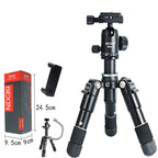 BEXIN Mate 10 Mobile Phone Camera Desktop Aluminum Alloy Tripod Mount Live Broadcast Selfie Stick Tripod, BEXIN Mate 10 – Aluminum Alloy