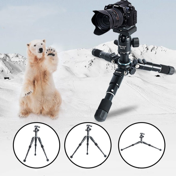BEXIN Mate 10 Mobile Phone Camera Desktop Aluminum Alloy Tripod Mount Live Broadcast Selfie Stick Tripod, BEXIN Mate 10 – Aluminum Alloy