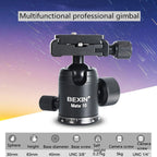 BEXIN Mate 10 Mobile Phone Camera Desktop Aluminum Alloy Tripod Mount Live Broadcast Selfie Stick Tripod, BEXIN Mate 10 – Aluminum Alloy
