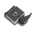 BEXIN Tripod Head Quick Release Plate Holder For Manfrotto 200PL-14 Black