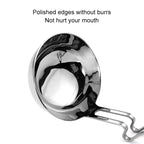 Stainless Steel Hot Pot Hanging Wall Spoon Creative Fishing Spoon Porridge Spoon, Soup Spoon, Colander – Durable Build, Easy to Use