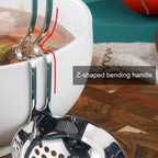 Stainless Steel Hot Pot Hanging Wall Spoon Creative Fishing Spoon Porridge Spoon, Soup Spoon, Colander – Durable Build, Easy to Use