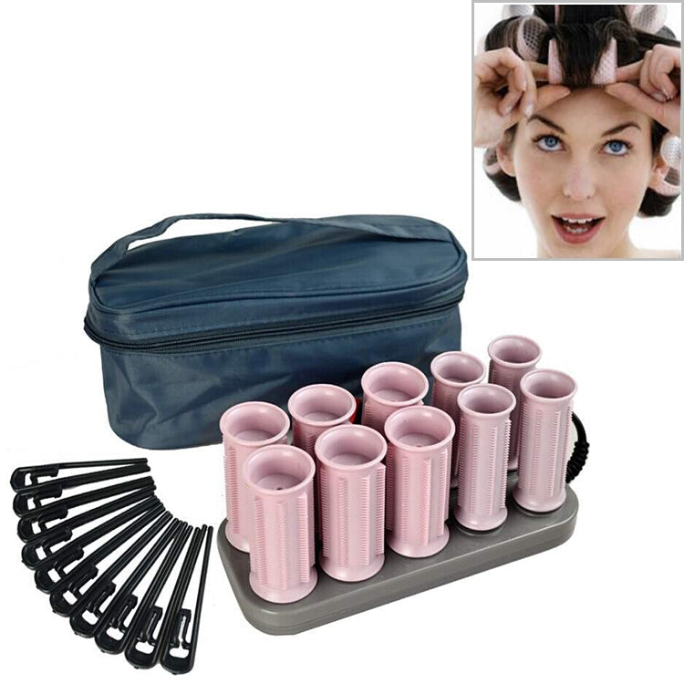 10 PCS/Set Curling Irons Electric Roll Hair Tube Heated Roller Hair Curly Styling Stick Classic Style