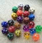 50 PCS Polyhedron Outdoor Bar Family Party Game Dice Board Game Accessories, 50 PCS Polyhedron Dice – Durable Build, Easy to Use