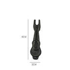 50 PCS Acoustic Guitar String Starter Pull Solid String Cone Guitar Change Tool