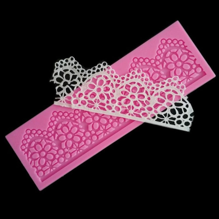 DIY Baking Tools Lace Silicone Moulds Fondant Cake Surrounding Decoration Tools Chocolate Mould, Lace Silicone Moulds Lace Silicone Moulds