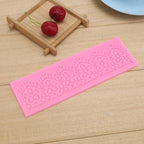 DIY Baking Tools Lace Silicone Moulds Fondant Cake Surrounding Decoration Tools Chocolate Mould, Lace Silicone Moulds